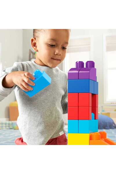 FISHER PRICE أكياس ميجا بلوكس 80 قطعة باللون الأزرق Cyp72-dch63