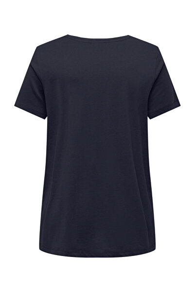 Only Carmakoma CARBONIE LIFE S/S V A-SHAPE TEE NOOS