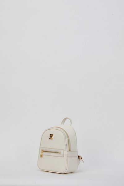 Pierre Cardin Ecru Floater Women's Backpack 05Po24Y1831