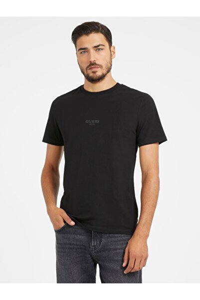 Guess Ανδρικό T-shirt M2YI72I3Z14 Μαύρο