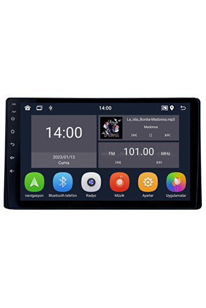 Carvocal Toyota Corolla Android Multimedya Sistemi Uyumlu  (2016-2019) CRV-45...