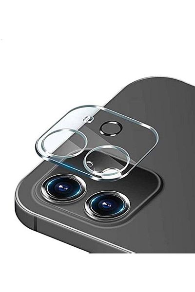 KTK iPhone 12 Mini Compatible Camera Lens Protector Transparent