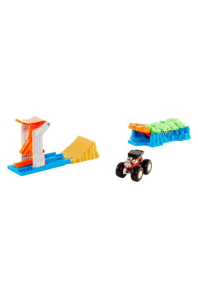 HOT WHEELS Monster Trucks Fırlat Ve Çarpış Oyun Seti Gvk08