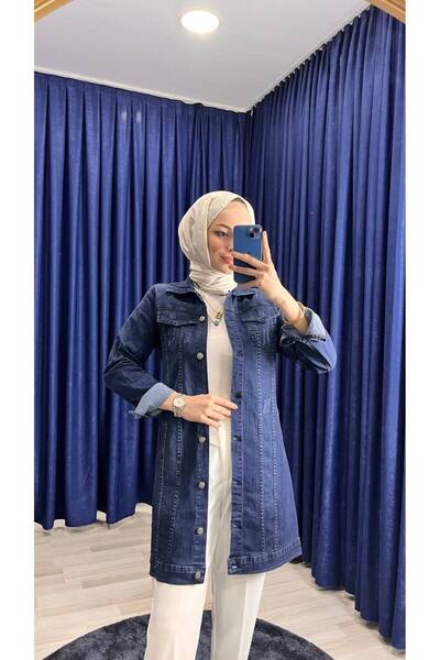 sorisso jachetă lungă de blugi pentru femei