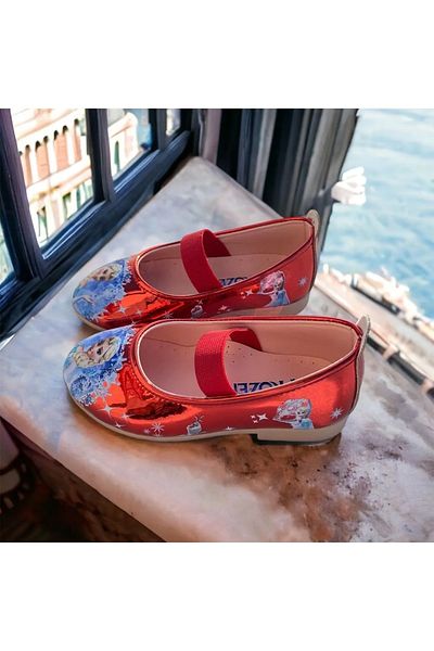 NS Little Printed Girl's Ballerinas