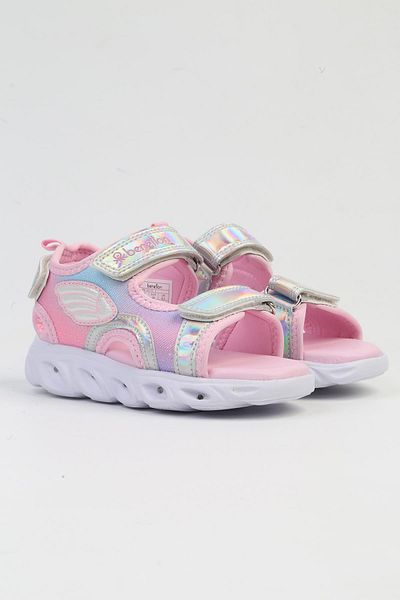 Benetton Imported Pink Children's Lighted Shoes - Bni-10113