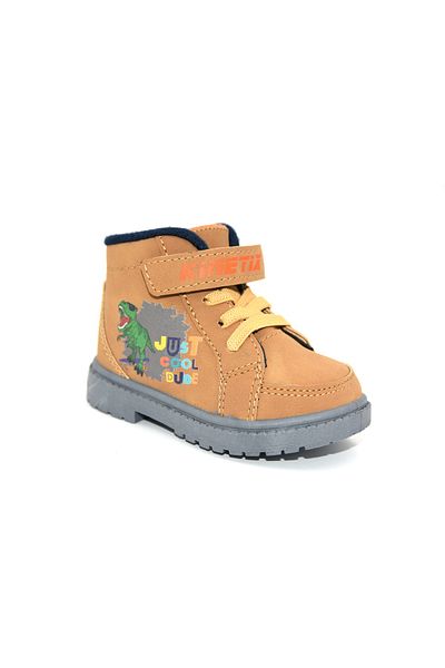 Kinetix Herox Velcro Dinosaur Figured Light Μποτάκια Μαύρισμα