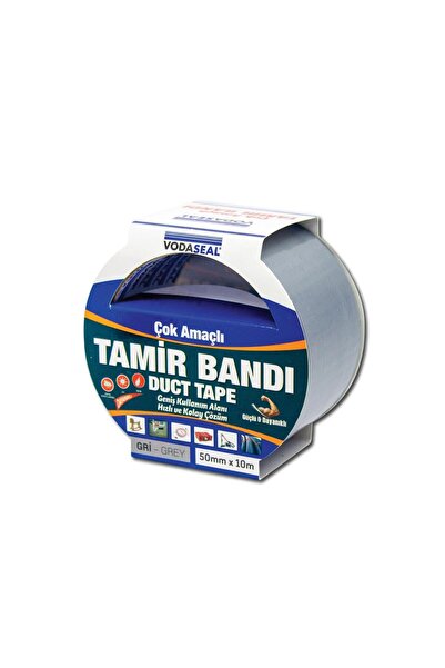 Vodaseal Çok Amaçlı Tamir Bandı 50 mm x 10 mt Gri Suya Dayanıklı