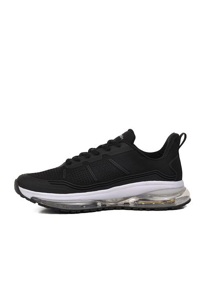 Pierre Cardin PCI-10091 Black-White Men's Sports Shoes