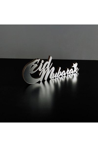iwa concept Decor Eid Mubarak Crescent Ramadan