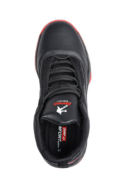 Jump 27721 Černo - červené chlapecké basketbalové tenisky