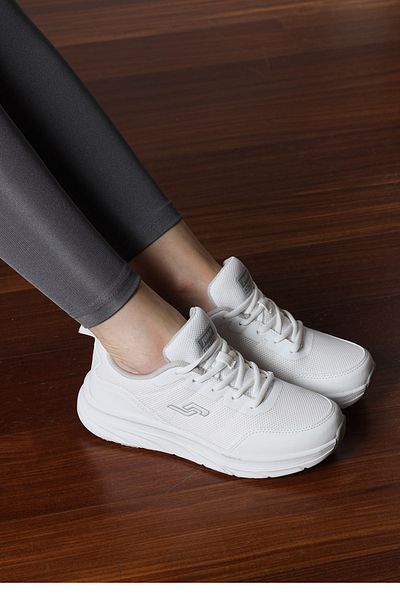 Jump 27754 Pantofi de damă alb complet Tenisi casual