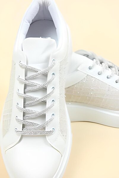 MİSS PARK MODA Şanel Taşlı Kadın Günlük Spor Ayakkabı