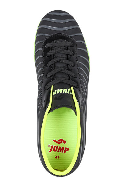 Jump 28368 Siyah - Neon Yeşil Halı Saha Krampon Futbol Ayakkabısı