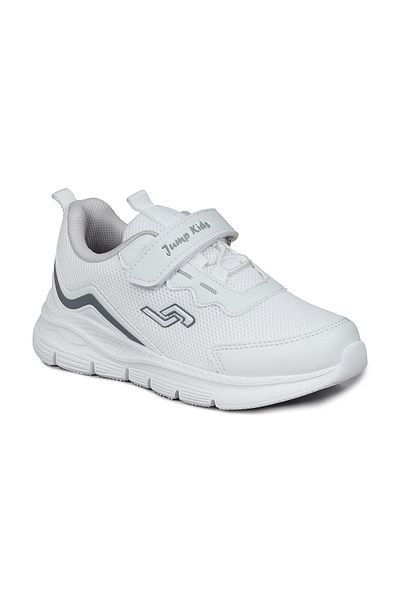 Jump 28102 Velcro, alb, unisex, pantofi copii, pantofi casual