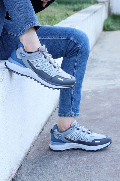 Jump 29066 Brown - Gray Men's Outdoor Sneakers