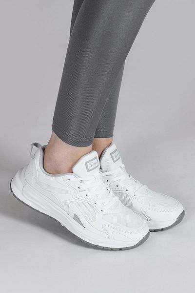 Jump 28099 Λευκά Γυναικεία Αθλητικά Παπούτσια Casual Αθλητικά Παπούτσια