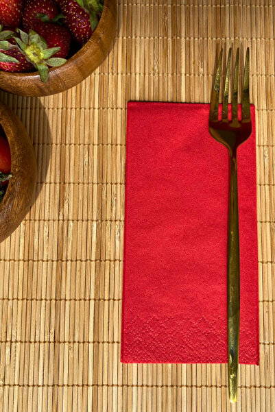 loyderlena 20 منديل عرض أحمر 33x33 سم