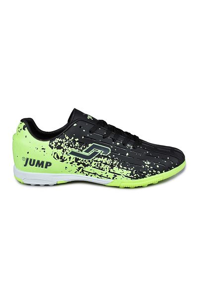 Jump 28374 Μαύρο - Γκρι Παπούτσια ποδοσφαίρου με τεχνητό γηπέδο