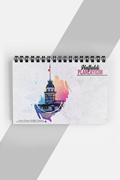 markcat مخطط أسبوعي بتصميم برج العذراء - جدول أعمال غير مؤقت (A5) دفتر تخطيط ...