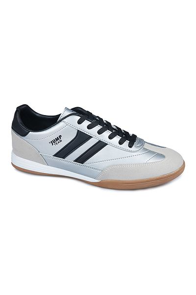 Jump 18089 Silver Color Astroturf Cleats Indoor Football Shoes