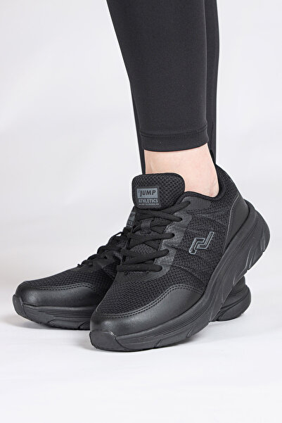 Jump 27754 Siyah Kadın Sneaker Günlük Spor Ayakkabı
