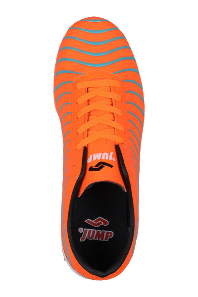Jump 28368 Turuncu - Mavi Halı Saha Krampon Futbol Ayakkabısı