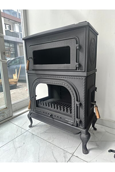 ALP SOBA SANAYİ Alp Soba Sanayi Optima Fırınlı Şömine Soba (61 D)