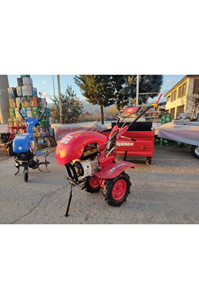 TAIFUN ÇAPA MAKİNASI -BENZİNLİ 7 HP 3 İLERİ 1 GERİ-İPLİ-400X8