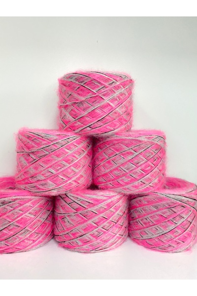 göçer Plasă vizuală fluorescentă multicoloră Moher 600 gr