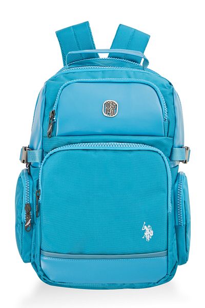 U.S. Polo Assn. Πόλο Ασν. 23753-23634-23632 Σακίδιο πλάτης Σχολική τσάντα Ταξιδιωτική τσάντα κάμπινγκ ΜΠΛΕ