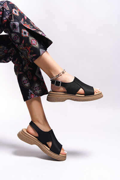 Riccon Dámské sandály Rhehihe0012201 Černé džíny