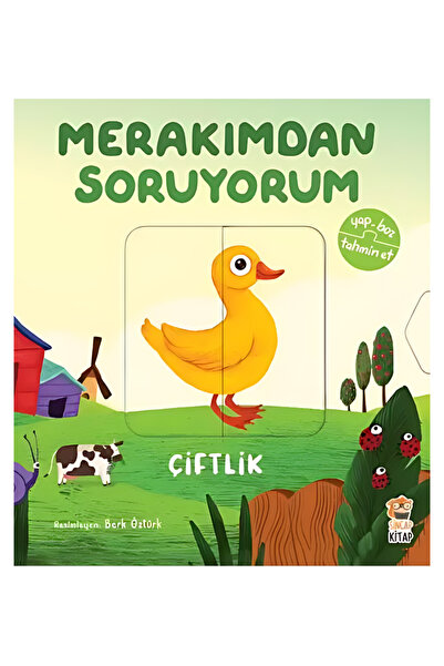 Sincap Kitap Merakımdan Soruyorum Çiftlik/Yap-Boz Tahmin Et/0-6 Yaş Eğitici A...