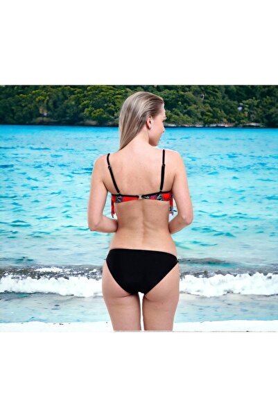 Shopiolog Στράπλες μπικίνι με φούντες