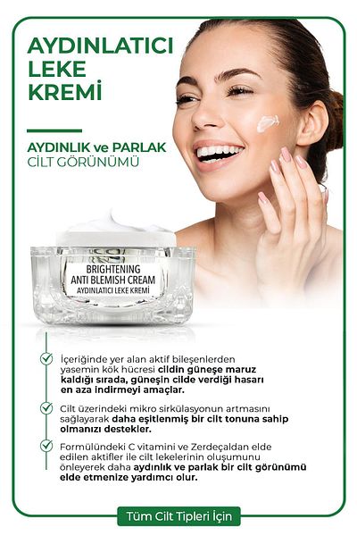 Bebak Vitamin-C Brightening Blemish Cream - SPF+15 50ML