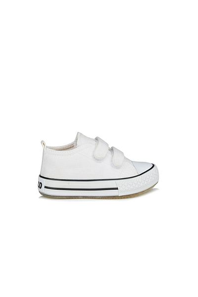 Vicco Children's White Summer Lighted Non-Slip No Smell Lightweight Full Orthopedic Style Walking Shoes