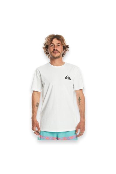 Quiksilver Eqyzt07657 Mw Mini Logo Ss Λευκό Ανδρικό T-Shirt