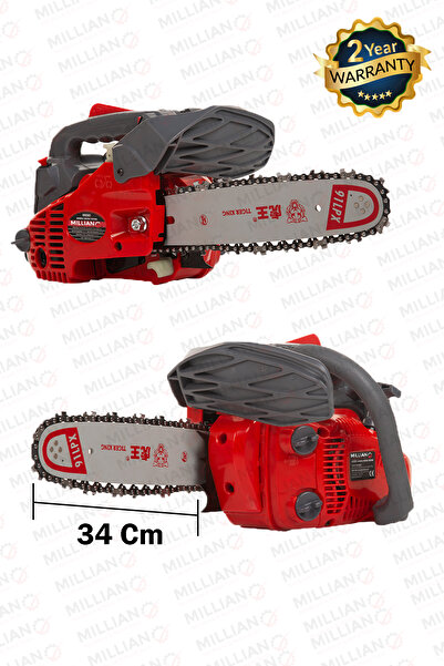 Millian 6.2 Hp Mini Benzinli Testere Ağaç Odun Dal Budama Ve Kesme Testeresi ...