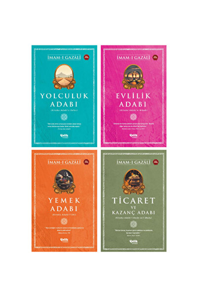 Çelik Yayınevi Yolculuk Adabı - Evlilik Adabı - Yemek Adabı - Ticaret ve Kaza...