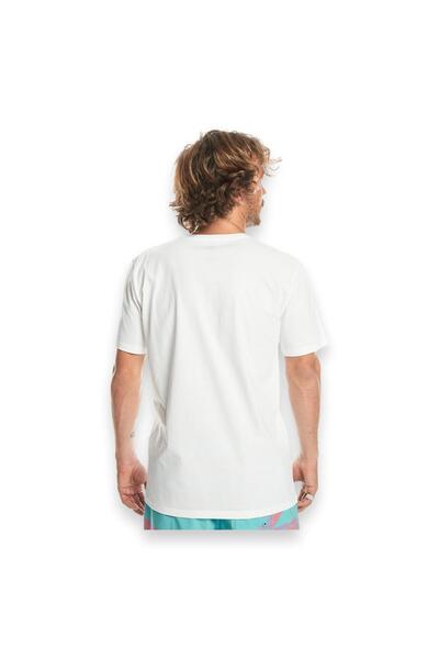 Quiksilver Eqyzt07657 Mw Mini Logo Ss Λευκό Ανδρικό T-Shirt
