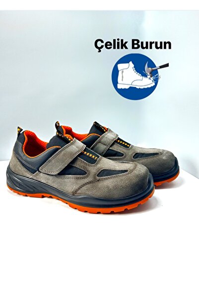 CACTUS BOUTİQUE Çelik Burun Hafif Süet İş Ayakkabısı Arazi Ayakkabısı İnşaat ...