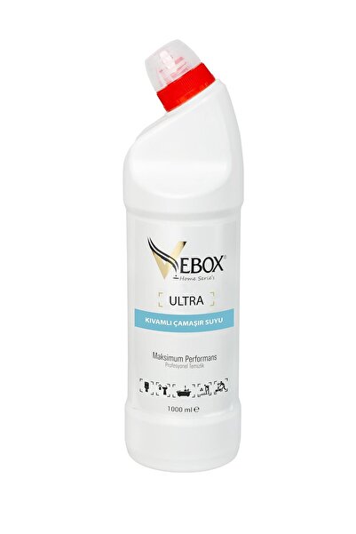 VEBOX Ultra Yoğun Kıvamlı Çamaşır Suyu 1lt
