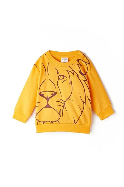 Galatasaray Yellow Licensed Original Baby Sweatshirt