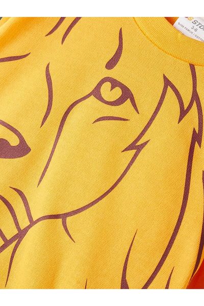 Galatasaray Yellow Licensed Original Baby Sweatshirt
