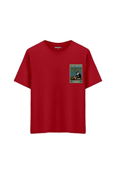 Mounte Bianca Unisex Radim ono što želim - Oversize kroj T-shirt