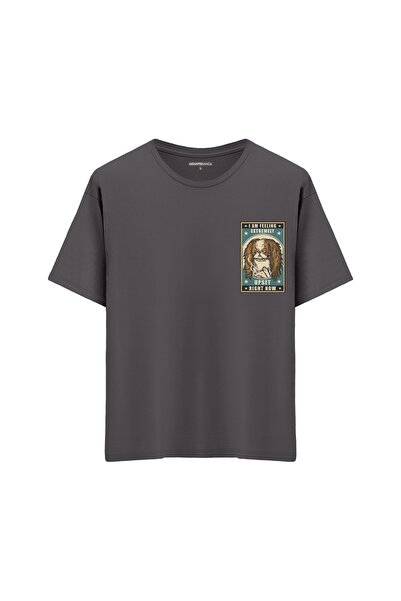 Mounte Bianca Unisex osećaj izuzetne uznemirenosti - Oversize kroj T-shirt