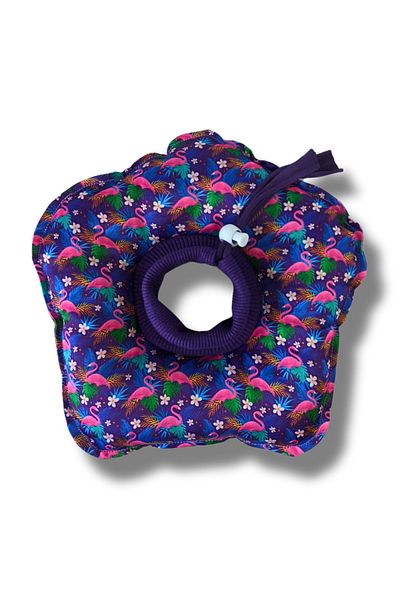 UTDpet Flamingo Patterned Cat and Dog Elizabeth Protective Collar