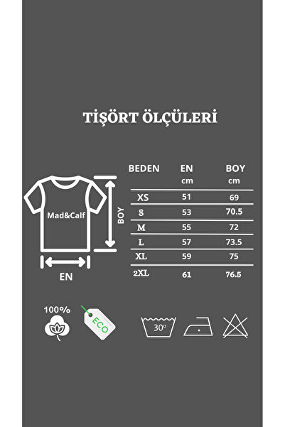 Mad&Calf Μπλουζάκι Unisex Live In The Moment με στάμπα Oversize