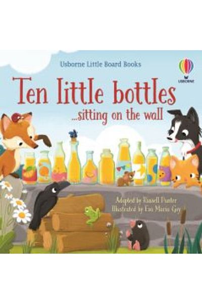 Usborne Ten little bottles sitting on the wall