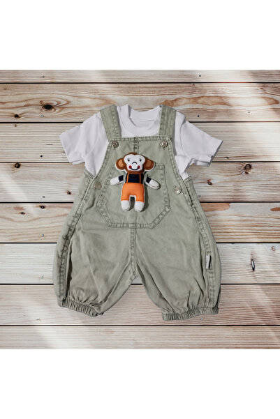 Temiz Baby OYUNCAK MAYMUNLU ERKEK BEBEK SALOPET